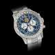 BREITLING. A STAINLESS STEEL LIMITED EDITION CHRONOGRAPH WRISTWATCH WITH BRACELET - Foto 1