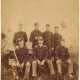 IMPORTANT CIVIL WAR SOLDIERS WITH BASEBALL EQUIPMENT PHOTOGRAPH C.1860S - Foto 1