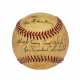 RAY "CRACKER" SCHALK SINGLE SIGNED BASEBALL (PSA/DNA 8 NM-MT)(EX-JAMES ARMSTRONG COLLECTION) - Foto 1