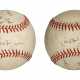 CAL RIPKEN JR. AUTOGRAPHED GAME USED BASEBALLS ATTRIBUTED HISTORIC 2,130TH AND 2,131TH CONSECUTIVE GAMES PLAYED (UMPIRE AL CLARK PROVENANCE)(PSA/DNA) - фото 1