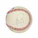 RARE NEIL ARMSTRONG SINGLE SIGNED BASEBALL (PSA/DNA 8 NM-MT) - фото 1