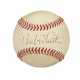 OUTSTANDING BABE RUTH SINGLE SIGNED BASEBALL: FINEST CONDITION SPECIMEN RUTH AUTOGRAPH WITHIN THE GEDDY LEE COLLECTION (PSA/DNA 7 NM)(JSA) - photo 1