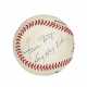 WILLIE MAYS SINGLE SIGNED AND INSCRIBED BASEBALL (PSA/DNA 9 MINT) - photo 1