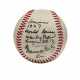 WARREN GILES SINGLE SIGNED AND INSCRIBED BASEBALL (PSA/DNA 7 NM) - photo 1