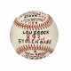 LOU BROCK COMMEMORATIVE GAME BASEBALL FROM 893RD STOLEN BASE-SURPASSING TY COBB FOR THE ALL-TIME RECORD (LOU BROCK PROVENANCE) - Foto 1