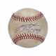 MAY 7, 2011 JUSTIN VERLANDER AUTOGRAPHED NO HITTER GAME USED BASEBALL (MLB AUTHENTICATION) - photo 1