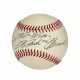 STUNNING ROBERTO CLEMENTE SINGLE SIGNED BASEBALL: LIKELY FINEST CONDITION GRADE EXAMPLE (PSA/DNA 9 MINT) - photo 1