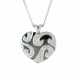 Heart-Diamond-Pendant Necklace - photo 1