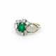 Emerald-Diamond-Ring - Foto 1