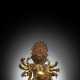 Große feuervergoldete Bronze des Hayagriva - фото 1