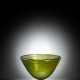 Feine und seltene grüne Glasschale, - photo 1