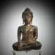 Sitzender Buddha aus Bronze - фото 1