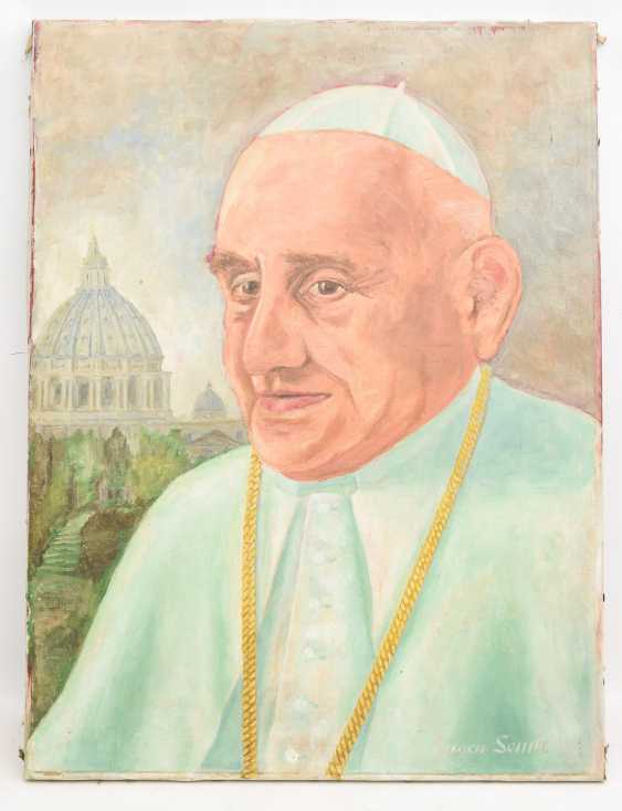 Portrait Papst Johannes Xxiii Ol Leinwand Ohne Rahmen Unten Links Bez Eugen Semle Online Bei Auktion Kaufen Auktionskatalog September Auktion Vom 14 09 18 Foto Preis Von Auktionslos 40 Bei Veryimportantlot Com
