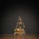 Bodhisattva aus Kupfer Repoussé - фото 1