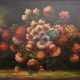 ANTON FICHTL, " 1.Blumenstilleben in altmeisterlicher Manier", Öl auf Leinwand, erste Hälfte 20. Jahrhundert, - фото 1