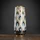 Cloisonné-Vase mit stilisiertem Lotosdekor - Foto 1