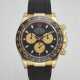 ROLEX. A RARE AND SPORTY 18K GOLD AUTOMATIC CHRONOGRAPH WRISTWATCH - Foto 1
