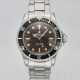 ROLEX. AN ATTRACTIVE STAINLESS STEEL AUTOMATIC WRISTWATCH WITH SWEEP CENTRE SECONDS, TROPICAL GILT DIAL AND BRACELET - фото 1