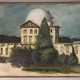 Ecole française vers 1910. Château observatoire de Paris dans le domaine national de Meudon - фото 1