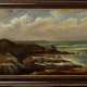 Edouard Joseph DANTAN (1848-1897). Vue de la côte, environs de Villerville - Foto 1