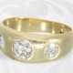 Ring: klassischer vintage Brillant/Diamant-Bandrin… - Foto 1