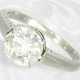Ring: Antiker Diamant-Goldschmiedering, Altschliff… - Foto 1