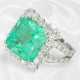 Ring: exquisiter und ehemals sehr teurer Smaragd/B… - Foto 1