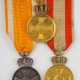 Preussen : Lot von 2 Medaillen des Roten- und 1 Medaille des Kronen-Orden. - Foto 1