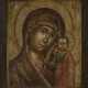 AN ICON OF THE KAZAN MOTHER OF GOD - photo 1
