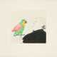 David Hockney. Félicité sleeping, with parrot: illustration for "A simple heart" of Gustave Flaubert - Foto 1
