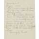 Hemingway, Ernest | Autograph letter signed to to his sister Marcelline, one of Hemingway's earliest letters - photo 1