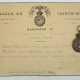 Frankreich : St. Helena Medaille mit Urkunde für einen Veteranen. - photo 1
