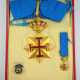 Italien : Konstantinischer Militärischer Orden des hl. Georg von Antiochien. 2. Modell, Komtur, im Etui. - Foto 1