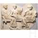 Götterversammlung, Reproduktion eines antiken Reliefs, Griechenland, 20. Jhdt. - фото 1