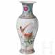 Famille-Rose-Jingdezhen-Zhi-Vase, China, um 1950 - 1970 - Foto 1