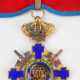 Rumänien : Orden des Sterns von Rumänien, 2. Modell (1932-1947), Kommandeur Kreuz mit Schwertern. - Foto 1