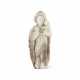 A WHITE JADE CARVING OF A WOMAN HOLDING CHILD - Foto 1