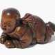 Holz-Netsuke von Meikeisai Hojitsu - photo 1