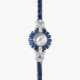 Omega Saphir-Diamant-Damen-Armbanduhr, 1960er Jahre - Foto 1