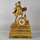 Große Empire-Figurenpendule mit römischem Krieger, Frankreich um 1810 - Foto 1