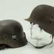 3. Reich : Heeres- und Luftwaffen-Stahlhelm. - photo 1