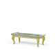 A FAMILLE VERTE BISCUIT MINIATURE TABLE - photo 1