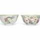 TWO FAMILLE ROSE 'FLOWER' BOWLS - photo 1