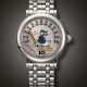 GERALD GENTA, STAINLESS STEEL JUMP HOUR 'RETRO, DONALD DUCK', WITH MOTHER-OF-PEARL DIAL, REF. G.3632 - фото 1