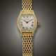 CARTIER, LADY'S YELLOW GOLD AND DIAMOND-SET 'TORTUE' - фото 1