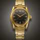 ROLEX, 14K YELLOW GOLD 'OYSTER PERPETUAL', WITH BLACK DIAL, REF. 6090 - photo 1