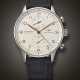 IWC, STAINLESS STEEL CHRONOGRAPH ‘PORTUGUESE’, REF. 3714 - photo 1