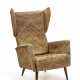 Cassina. Upholstered armchair in gobelin fabric.… - photo 1
