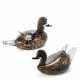 Manifattura di Murano. Lot consisting of two ducks in blown col… - Foto 1