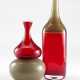 Barbini. Lot composed of two bottles in red blown… - photo 1